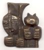 Filename=Man and Bear, Cast Bronze, 100 x 108 x 20 mm, Edition of 24.jpg
Filesize=29KiB
Dimensions=295x336
Date added=Mar 07, 2005 Man and Bear, Cast Bronze, 100 x 108 x 20 mm, Edition of 24.jpg